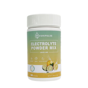 HYDRIPULSE - Electrolytes Powder (Lemon Lime) -Enhanced with BCAAs, Vitamins- 90 Servings