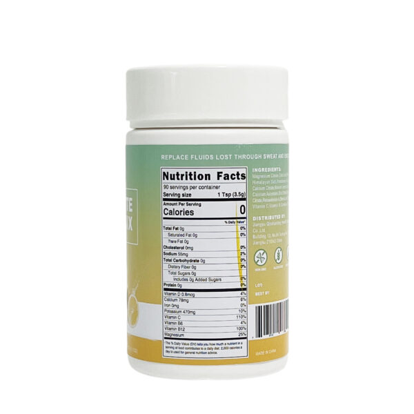 HYDRIPULSE - Electrolytes Powder (Lemon Lime) -Enhanced with BCAAs, Vitamins- 90 Servings - Image 2