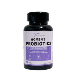 NATUREBULK - Probiotic for Women with Vitamin | 90 Capsules | Non-GMO, Gluten Free Supplement